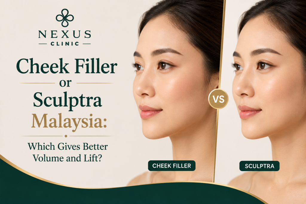 Cheek filler vs Sculptra Malaysia