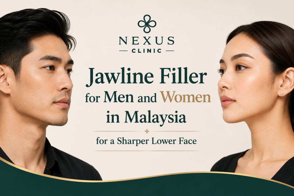 Jawline filler for men and women Malaysia