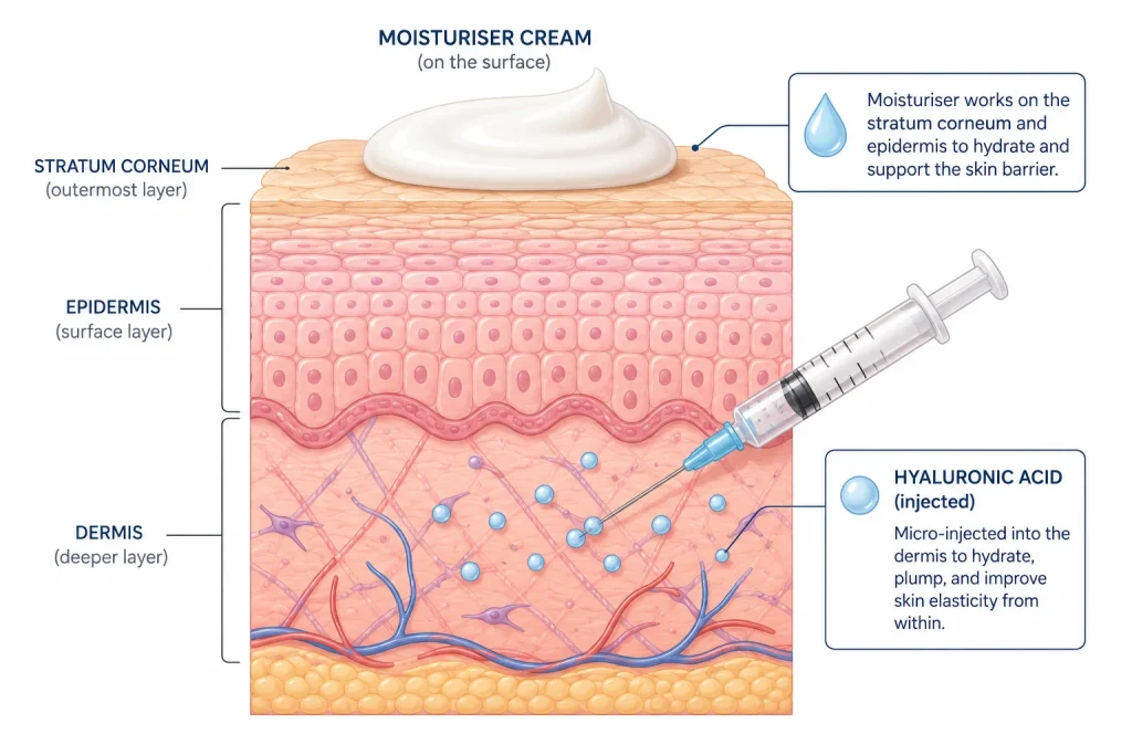 What a Moisturiser Actually Does